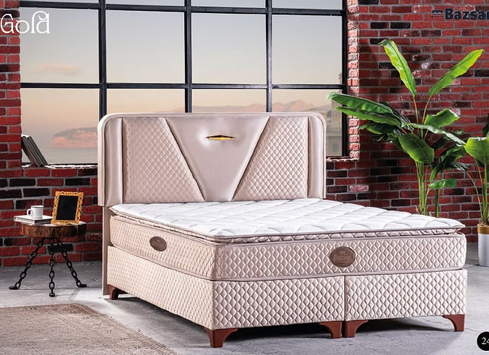 Lüksün Yeni Adı: Akbaz Yatak Gold Modeli Uyku Seti ile Otel Konforunda Uyku